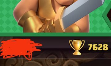 [promoção] conta de clahs royle 7600k troféu arena 20