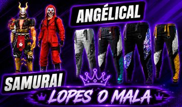 [PROMOÇÂO] CONTA FREE FIRE LV15+30 DIAMANTES+SKIN REI CAVEIRA+TROCA NICK