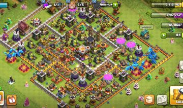 Conta de Clash of clans CV 11