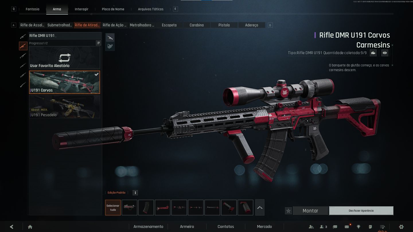 CONTA ARENA BREAKOUT 300M+ STASH + 3 SKINS