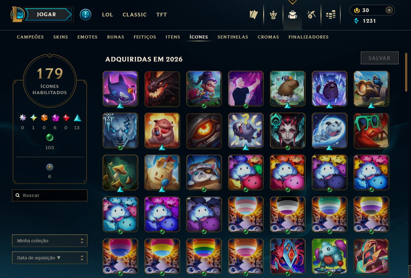 Conta por 1.300R$ / Viego Reinado Espectral + Nami Sombras + Aurelion Arquiteto!