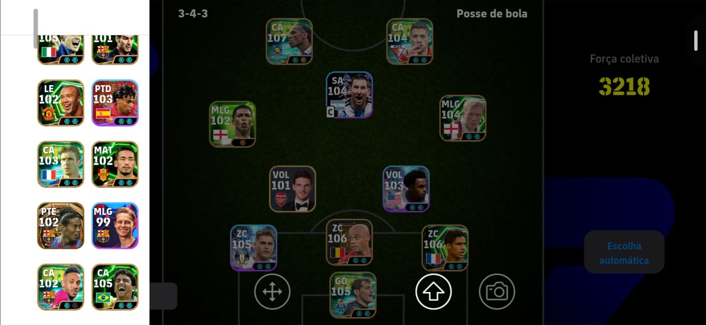 CONTA EFOOTBALL COM DROGBA NOVO E COMPANHIA