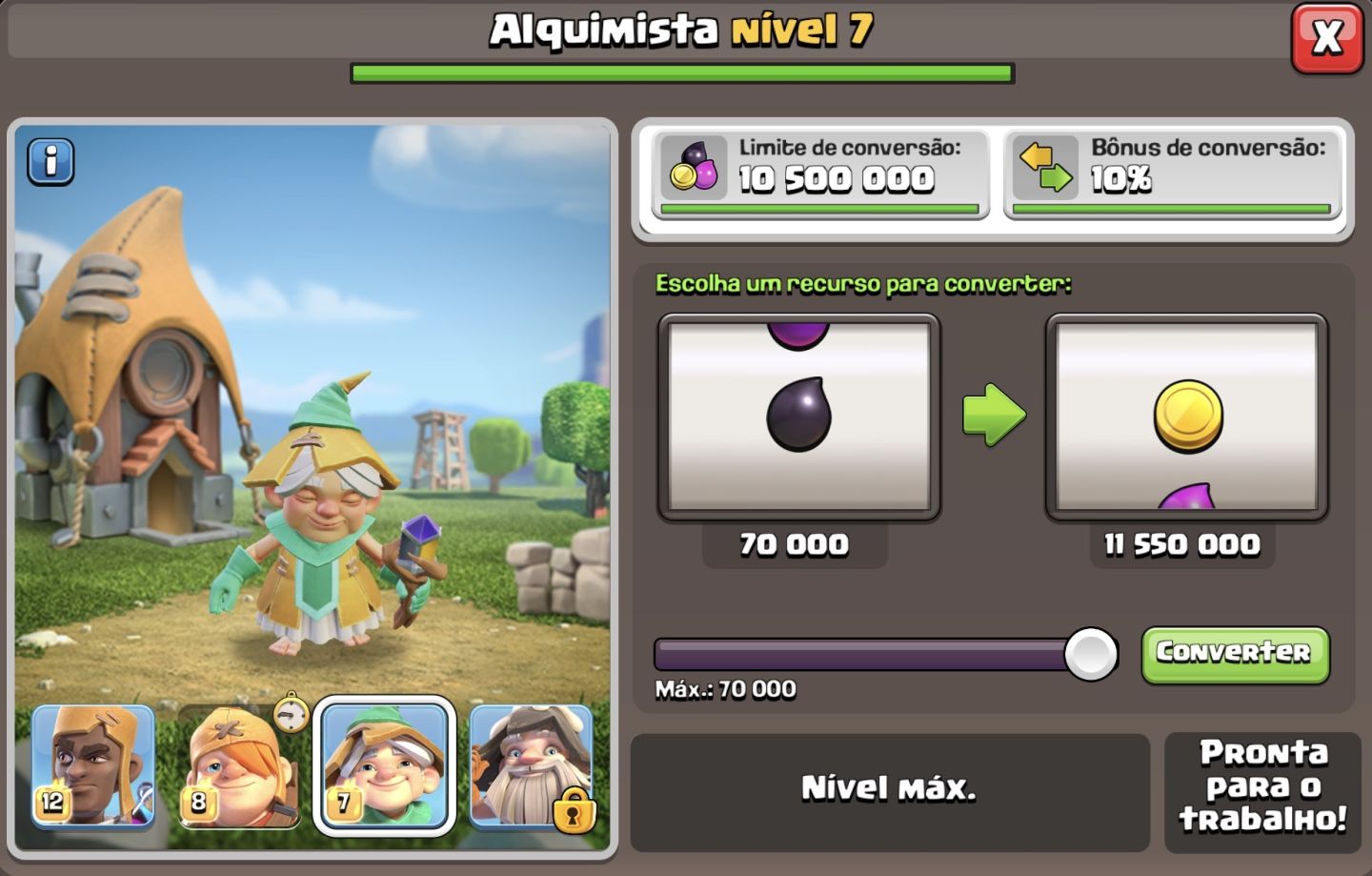 CLASH OF CLANS | CONTA LENDÁRIA NÍVEL 500 | FULL MAX | 30+ SKINS | RARÍSSIMA