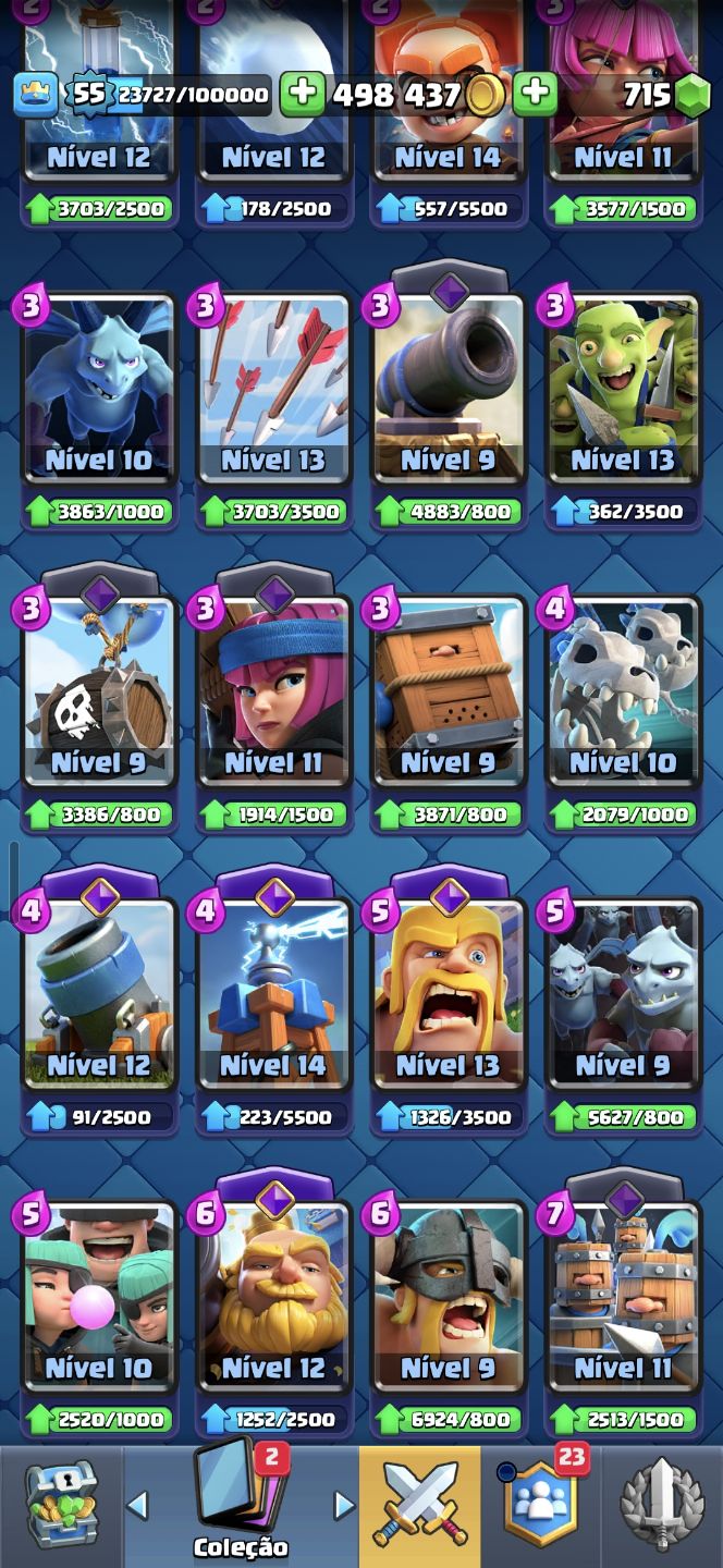 Conta Clash Royale Upada