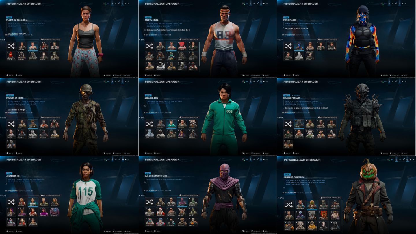 CONTA WARZONE NÍVEL 900+/ T800/ GORDÃO/ IRRIDESCENT MP E WZ/ MUITOS ITENS RAROS