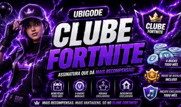 [CLUBE FORTNITE MENSAL] DIRETAMENTE NA SUA CONTA - (PS4/PS5/XBOX/PC)