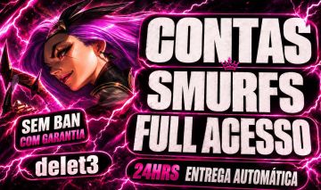 [MELHOR PREÇO] CONTA SMURF | IDADE VERIFICADA | LVL 20 - 30 | FULL ACESSO