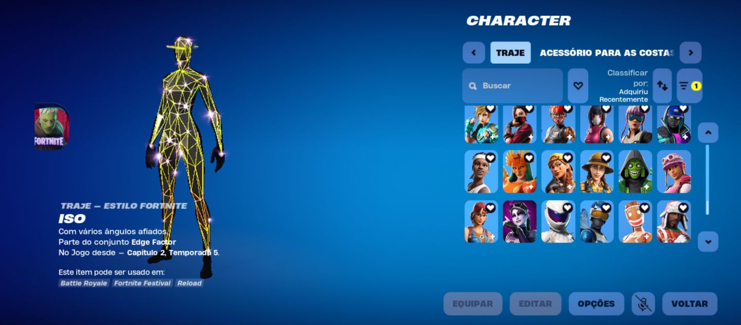 Conta fortinite Rara 2019 2020 itens raros skins não voltam