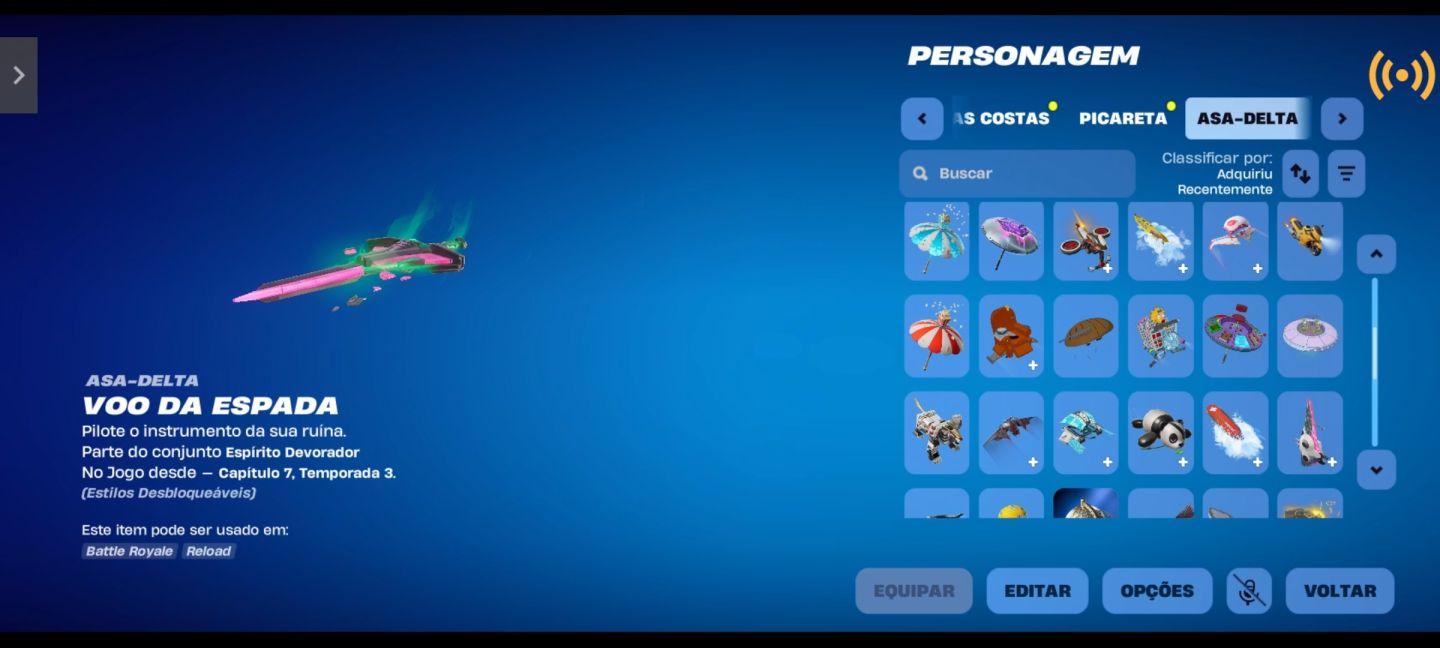 Conta Fortnite +30 skin (Kim kardashian, Ice spice)