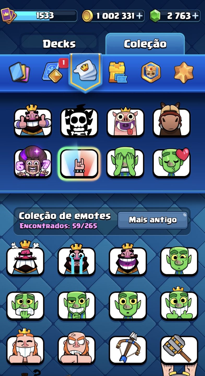 Conta Clash Royale 11.000 Troféus | 17 Evoluções | Nível 15 | veja a descrição