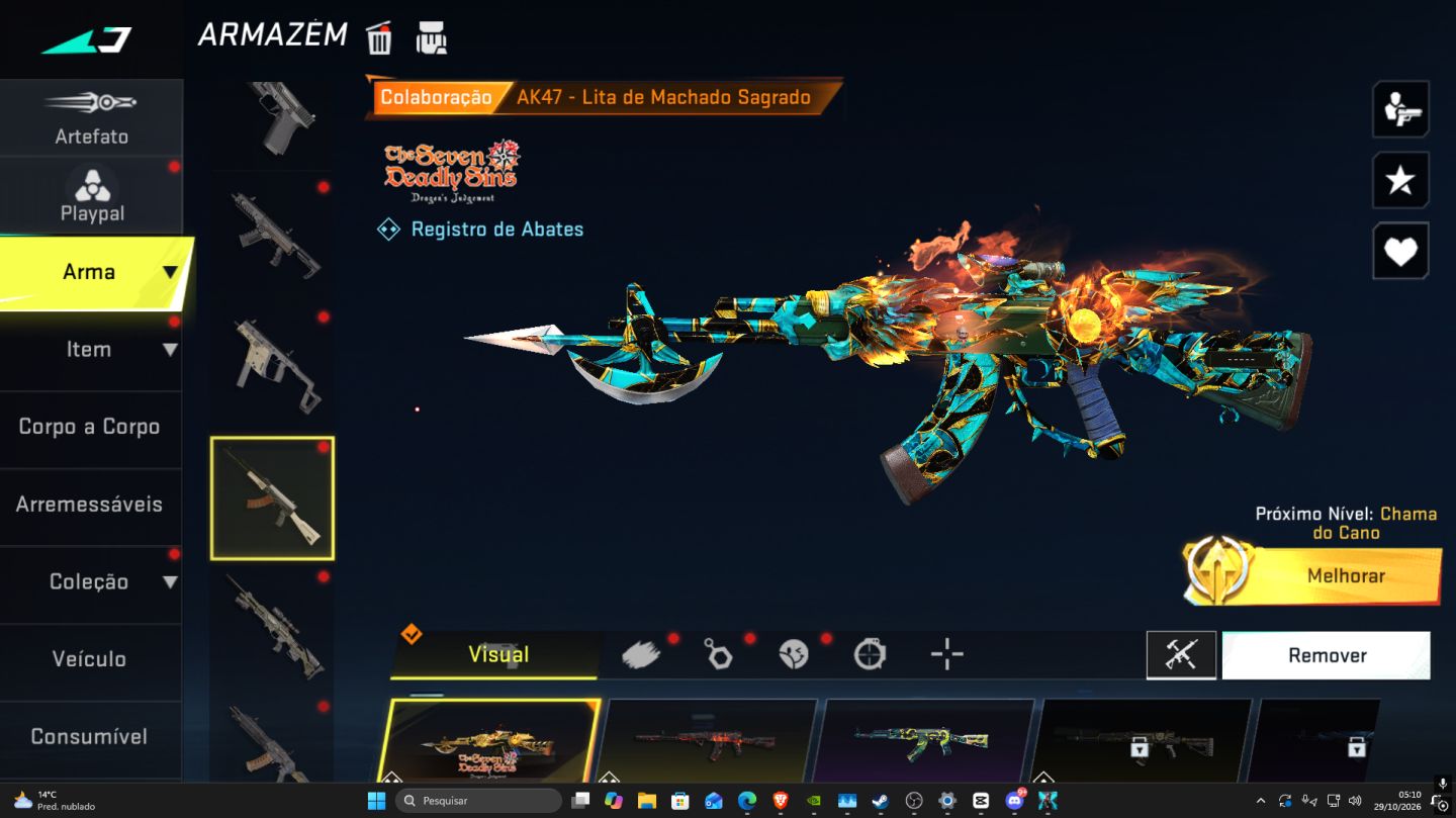 CONTA FULL GEMADA FULL ACESSO BLOODSTRIKE