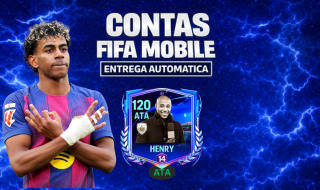 CONTAS DE EA FC BARATAS (FIFA MOBILE) - LOGIN CONTA EA