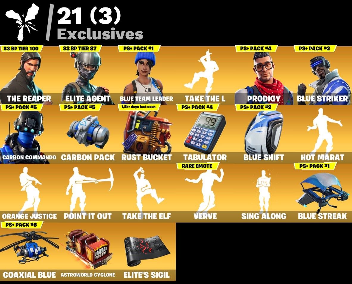 CONTA RARA E BARATA, SEASON 3 100+ SKINS, TAKE THE L, JUSTIÇA LARANJA E MT +