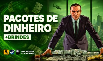 GTA 5 ONLINE PC - PACOTES DE DINHEIRO + BRINDES