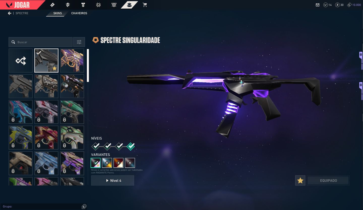 Conta VALORANT com Skins e Karambit VCT