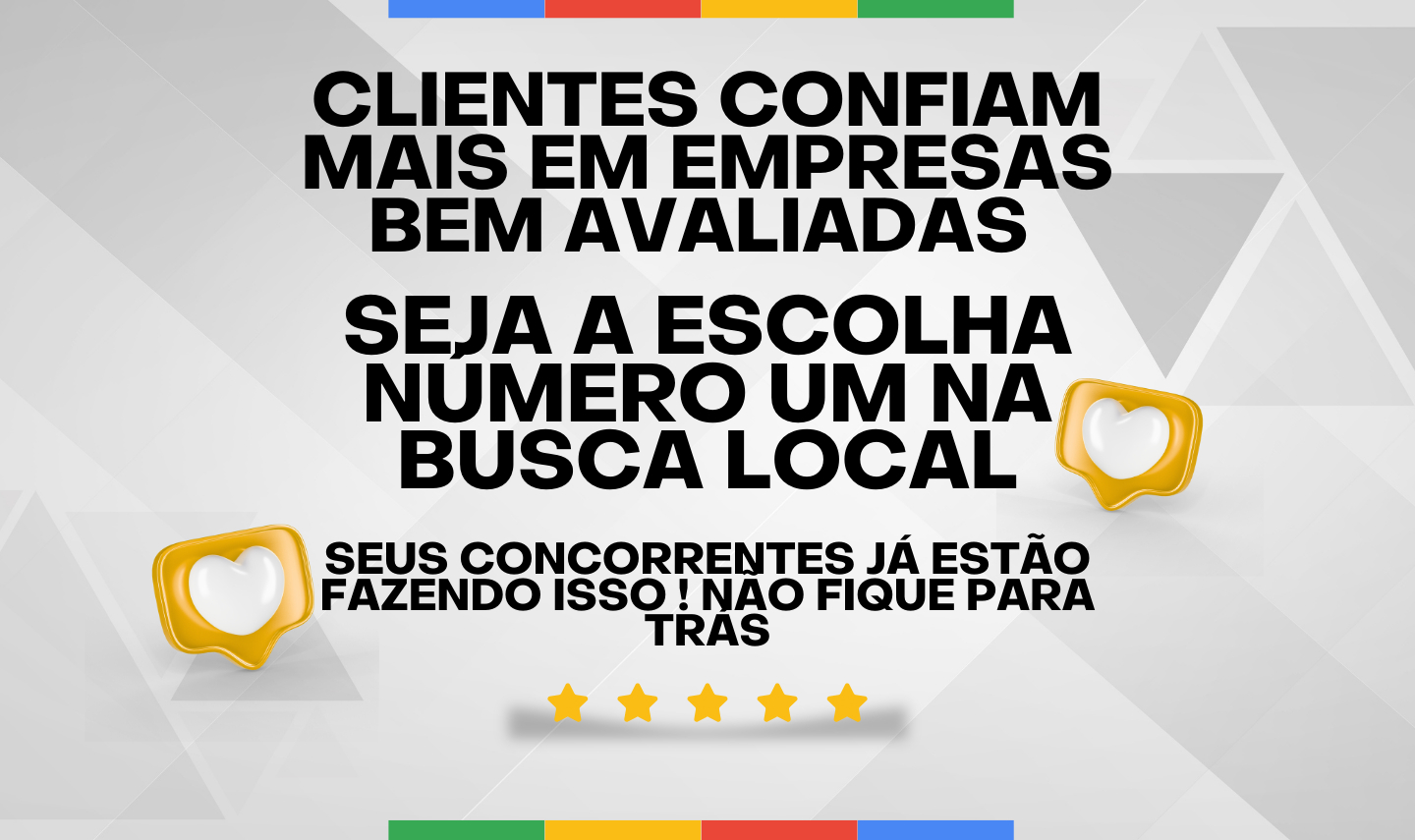 AVALIAÇÕES GOOGLE 5 ESTRELAS | COMENTÁRIOS PERSONALIZADOS | GOOGLE MEU NEGÓCIO