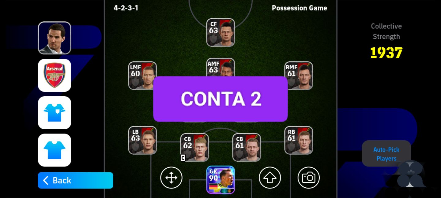 CONTA EFOOTBALL, CRISTIANO RONALDO, MESSI, DROGBA, NEYMAR, HALLAND, LAMINE YAMAL