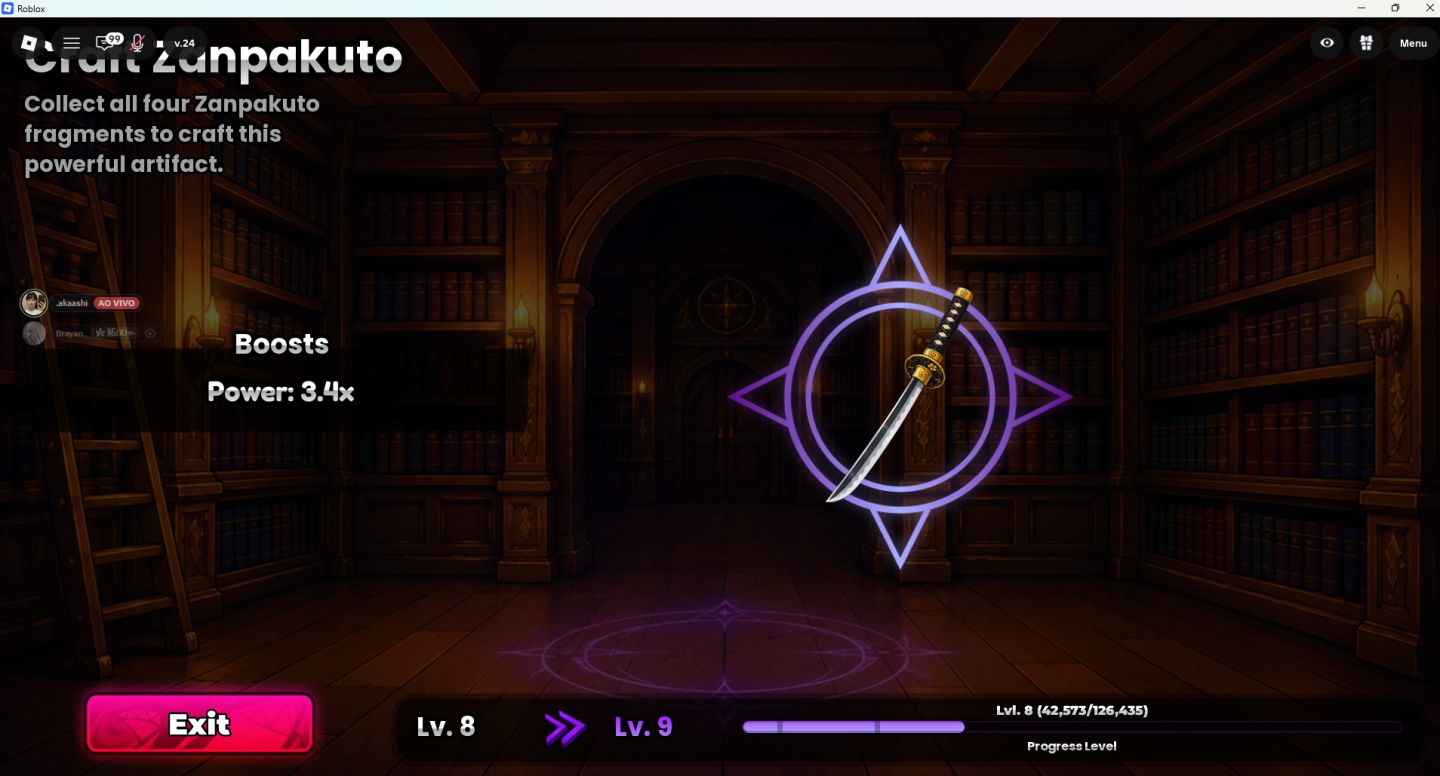 Conta Anime astral End Game