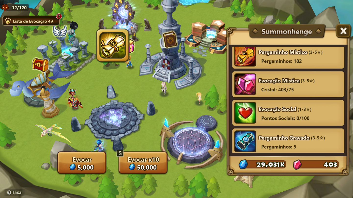 GIANA LD5 + 300+ SUMMONS + 2 NAT5 + CONTA COM EVENTO