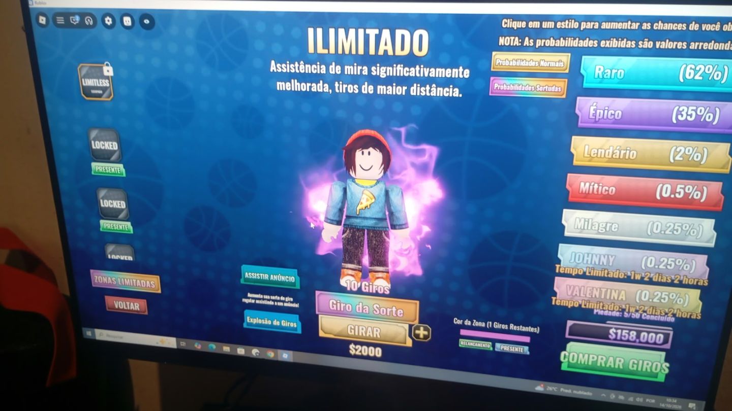 Conta Basketball Zero | BASKETBALL UNC + ILIMITADO | Conta Forte