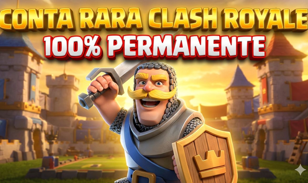 [MENOR PREÇO DA GGMAX!] CONTA CLASH ROYALE | CONTA FULL ACESSO - PERMANENTE
