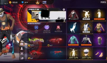 CONTA LV 77 650 PEITA 3 ANJO 5 ARMA EVO 3 FULL JJK OPM BLUE LOCK PE DESCALÇO MT+