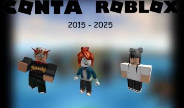 Contas ROBLOX aleatórias 2015 - 2025 Com chance de Itens, Robux, Limiteds