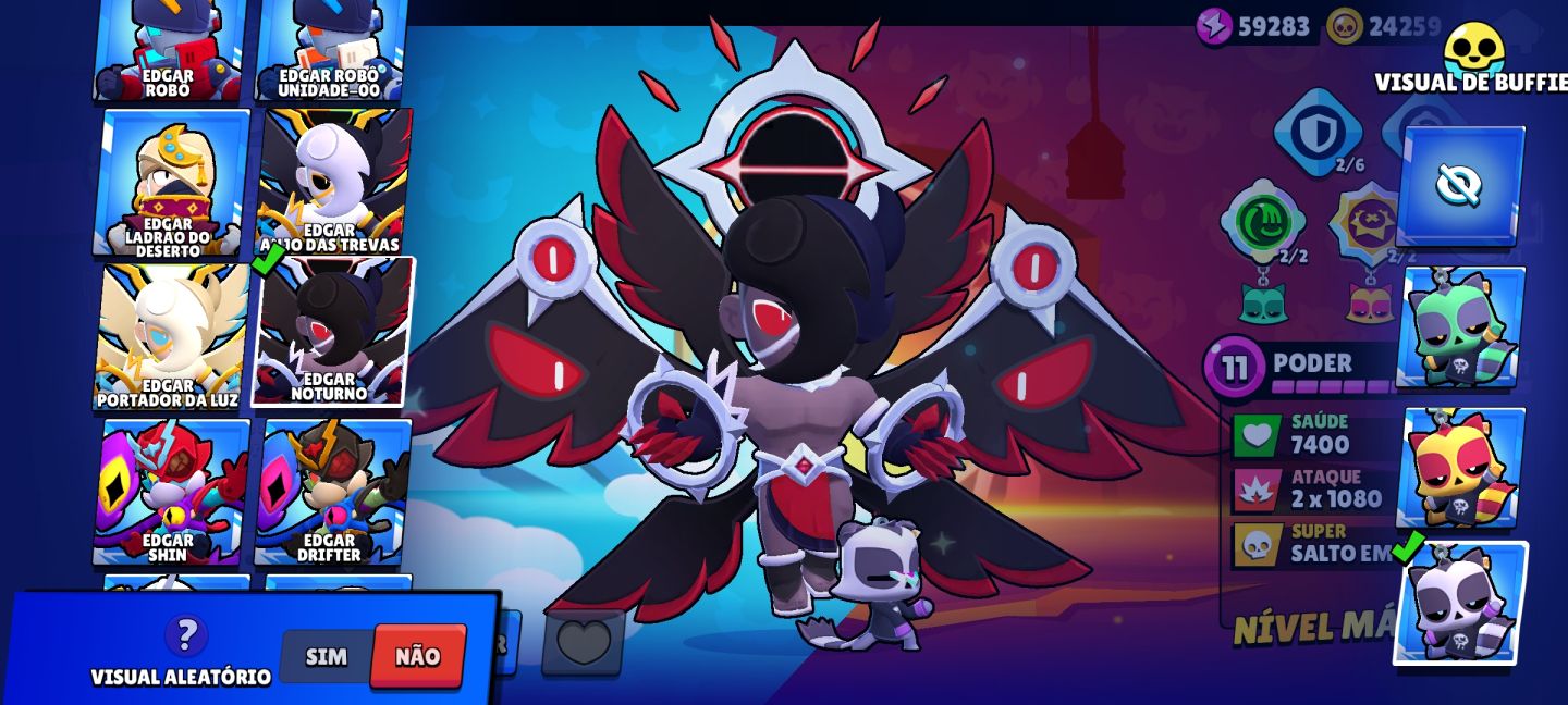 CONTA DE BRAWL STARS ANTIGA E MUITO GEMADA