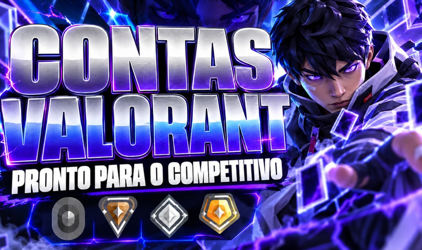 Conta Valorant Level 20+ Full Acesso / Escolha Seu Rank