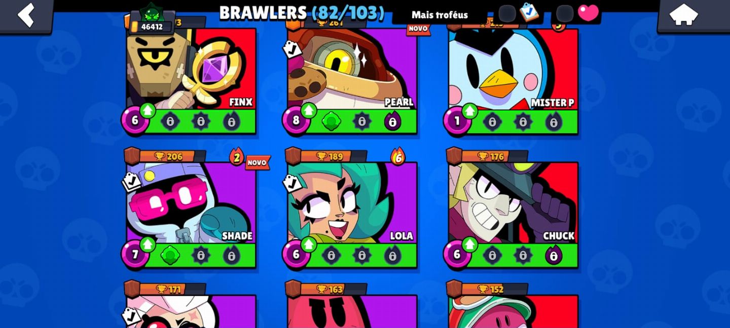 Conta Brawl Stars à venda nível avançado