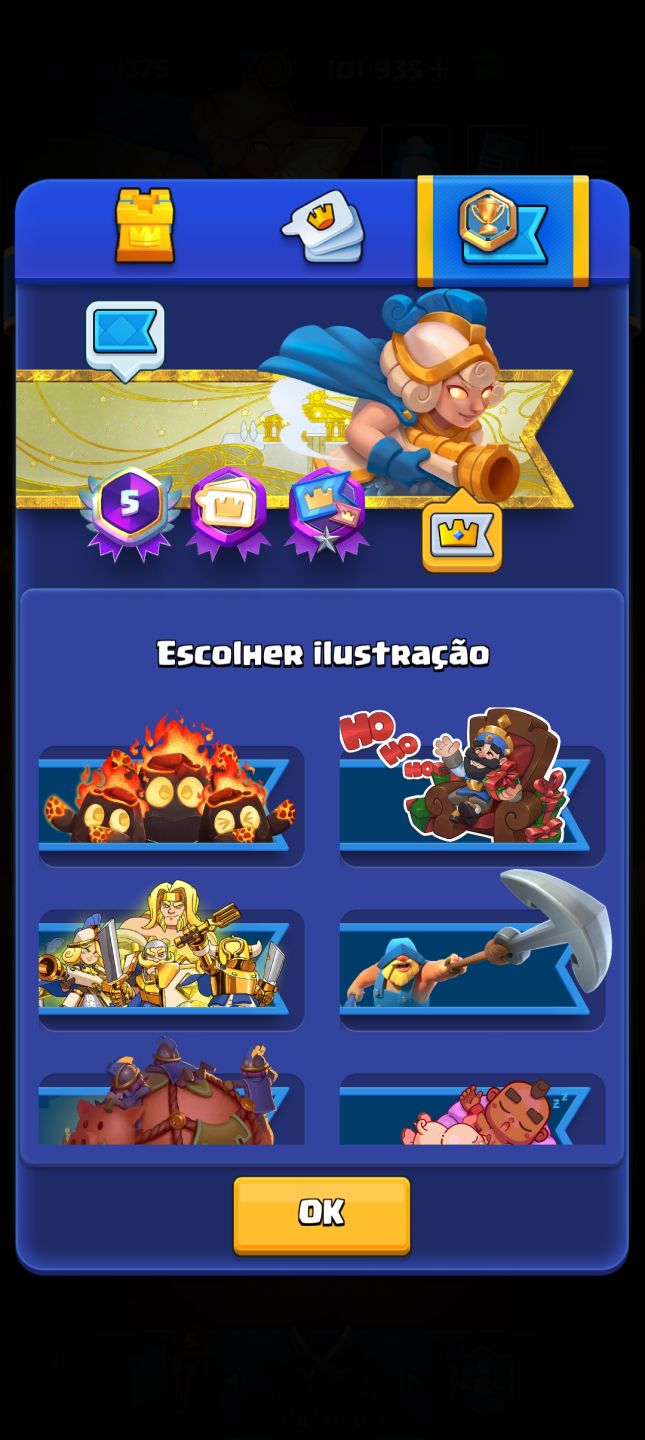CONTA CLASH ROYALE - INTERMEDIÁRIA Arena Panquecas! Comece na vantagem!