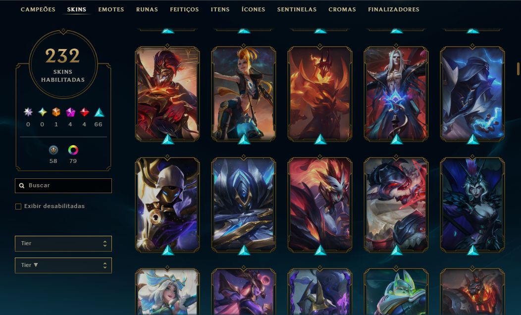 232 SKINS | SEASON 2016