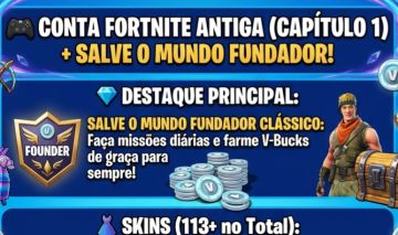 Conta Fortnite Cap 1.0 (Melhor da ggmax)