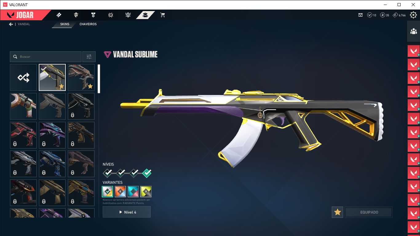 Conta Valorant: Tem verificação de idade, boas skins
