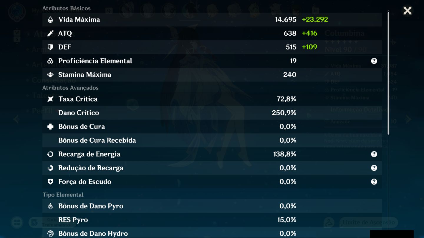 Conta Endgame | 39 Personagens T5 - 37 armas T5 (Columbina C2 + Odette C2 etc)