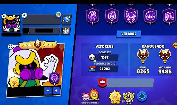 CONTA BRAWL STARS UPADA LOTADA DE SKINS E PODER 11 (PERFEITA PRA SER PRINCIPAL)!