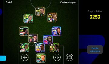 Conta efootball- Gullit (108) Hazard (109) Del Piero Big time (108) Olise (105)