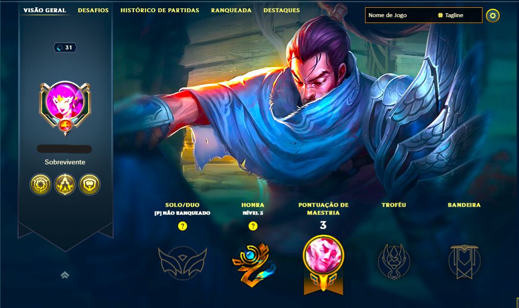SKIN SWAIN ROSA DE CRISTAL + [ CONTA MAIN SUPORTE ] + [ TROCA NICK ]