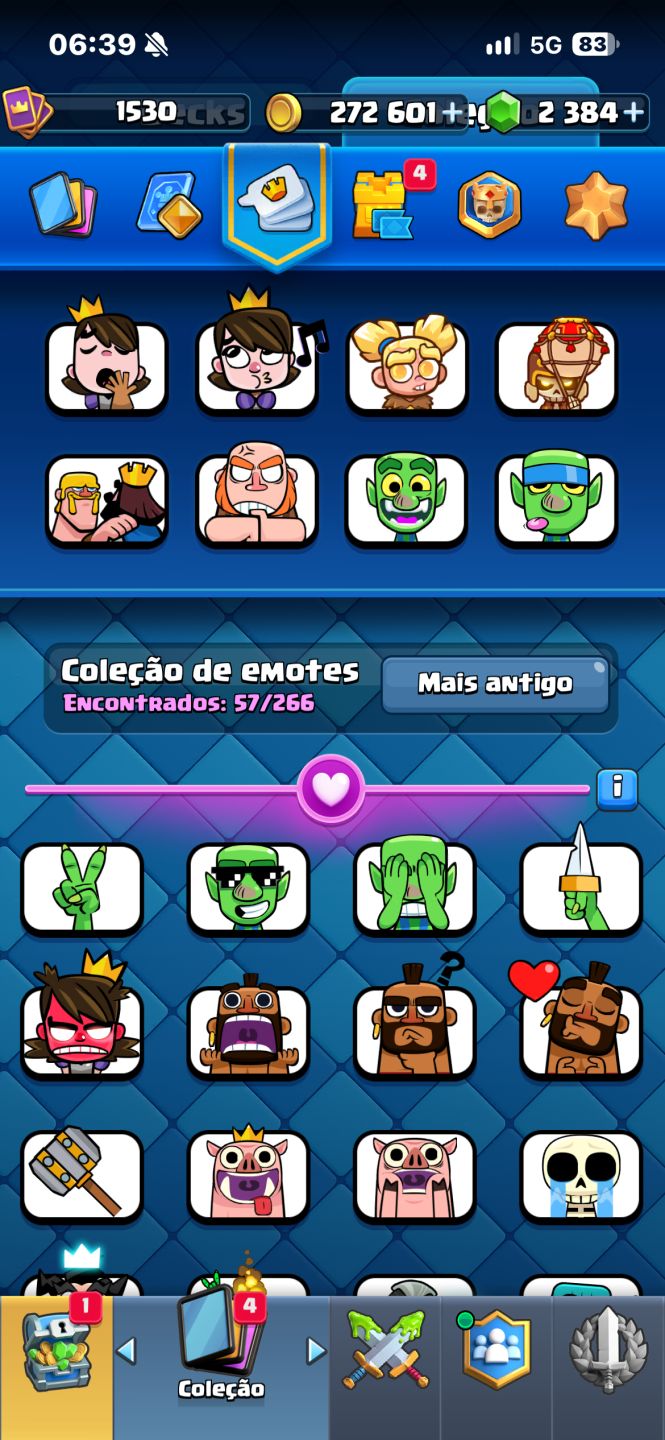 Conta Clash Royale