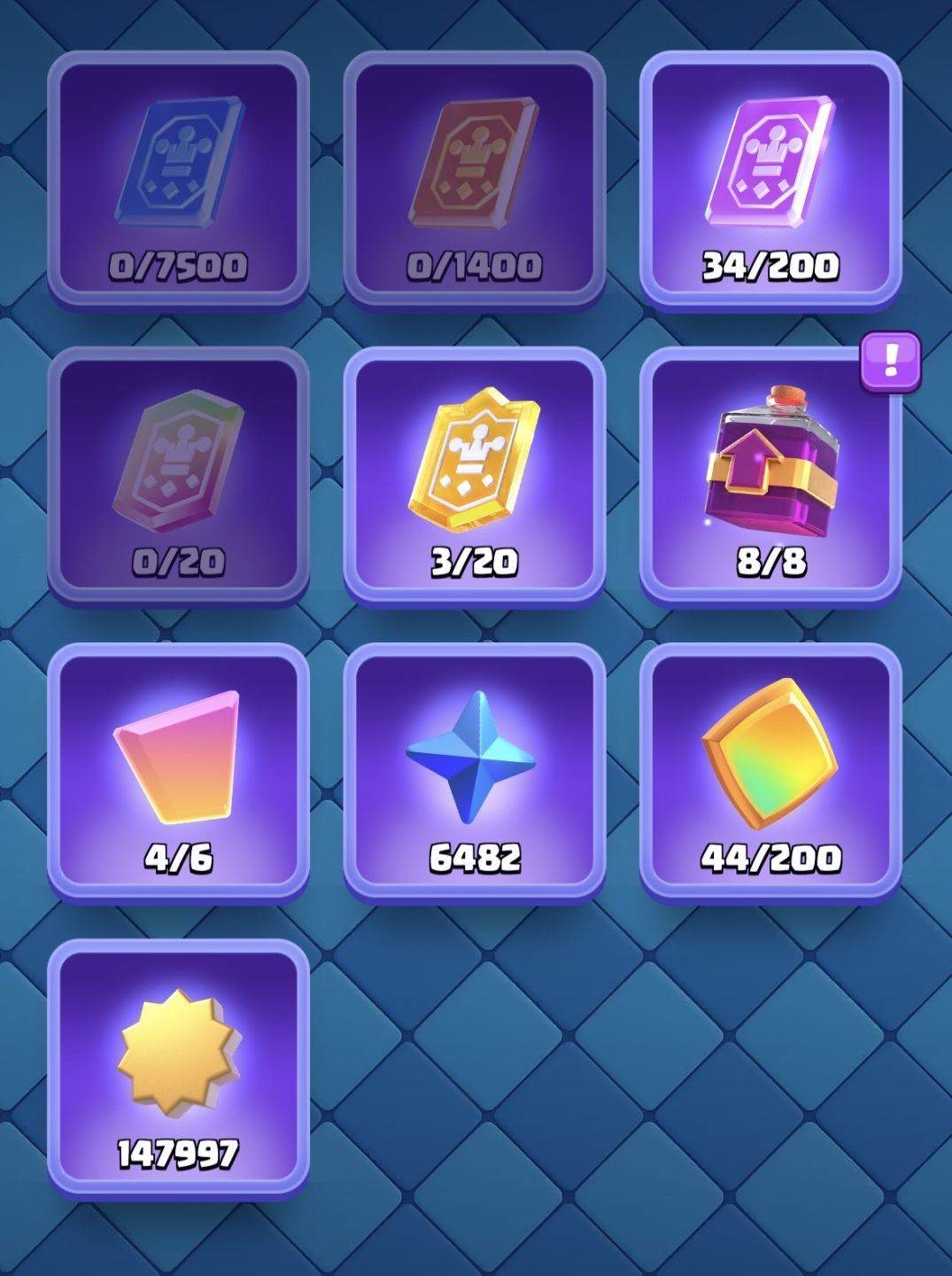 Conta Clash Royale Emblema 10 anos