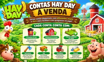 CONTAS HAY DAY SUPORTE