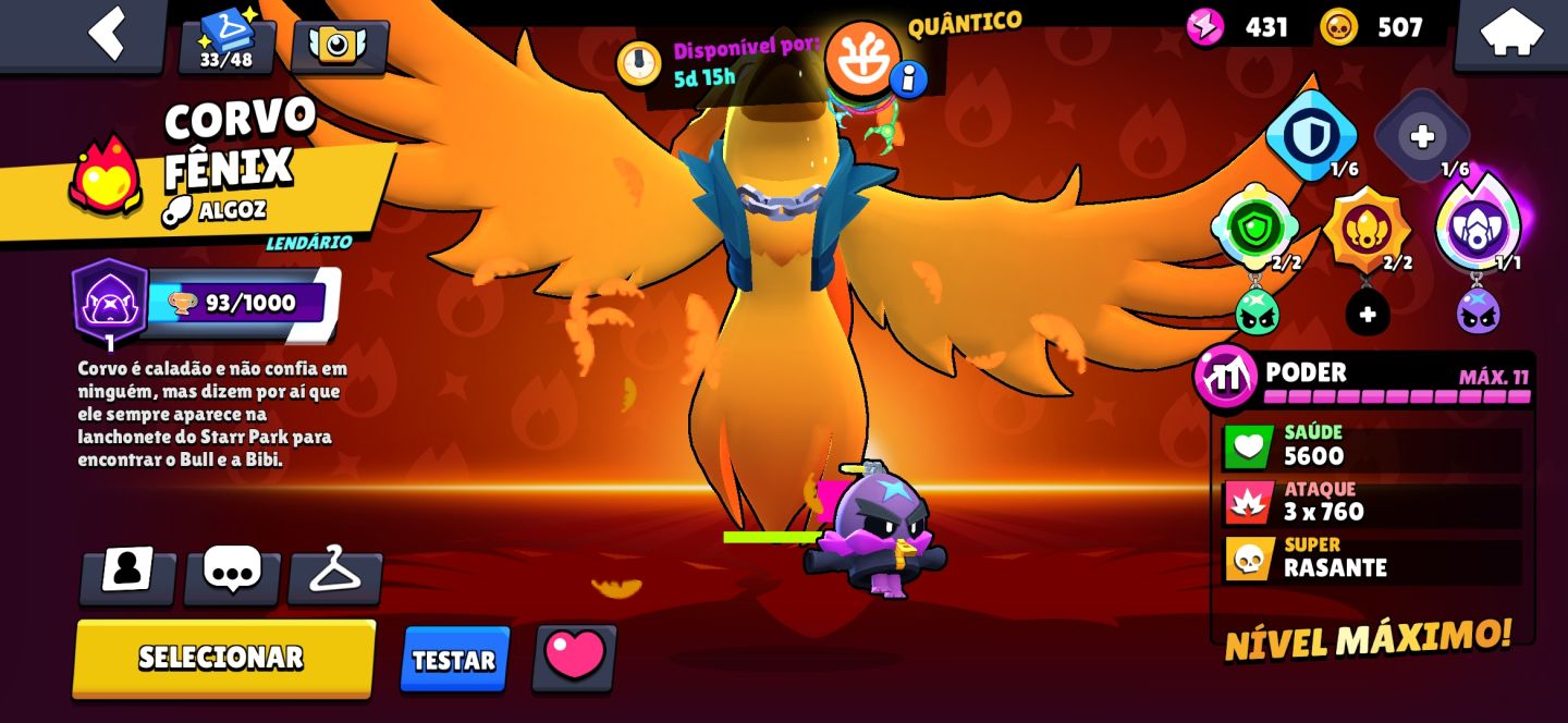 CONTA DE BRAWL STARS MUITO UPADA