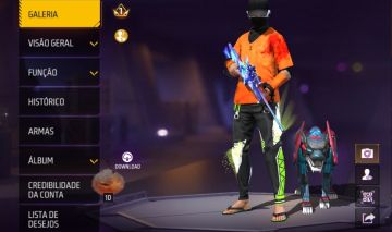Conta Free fire