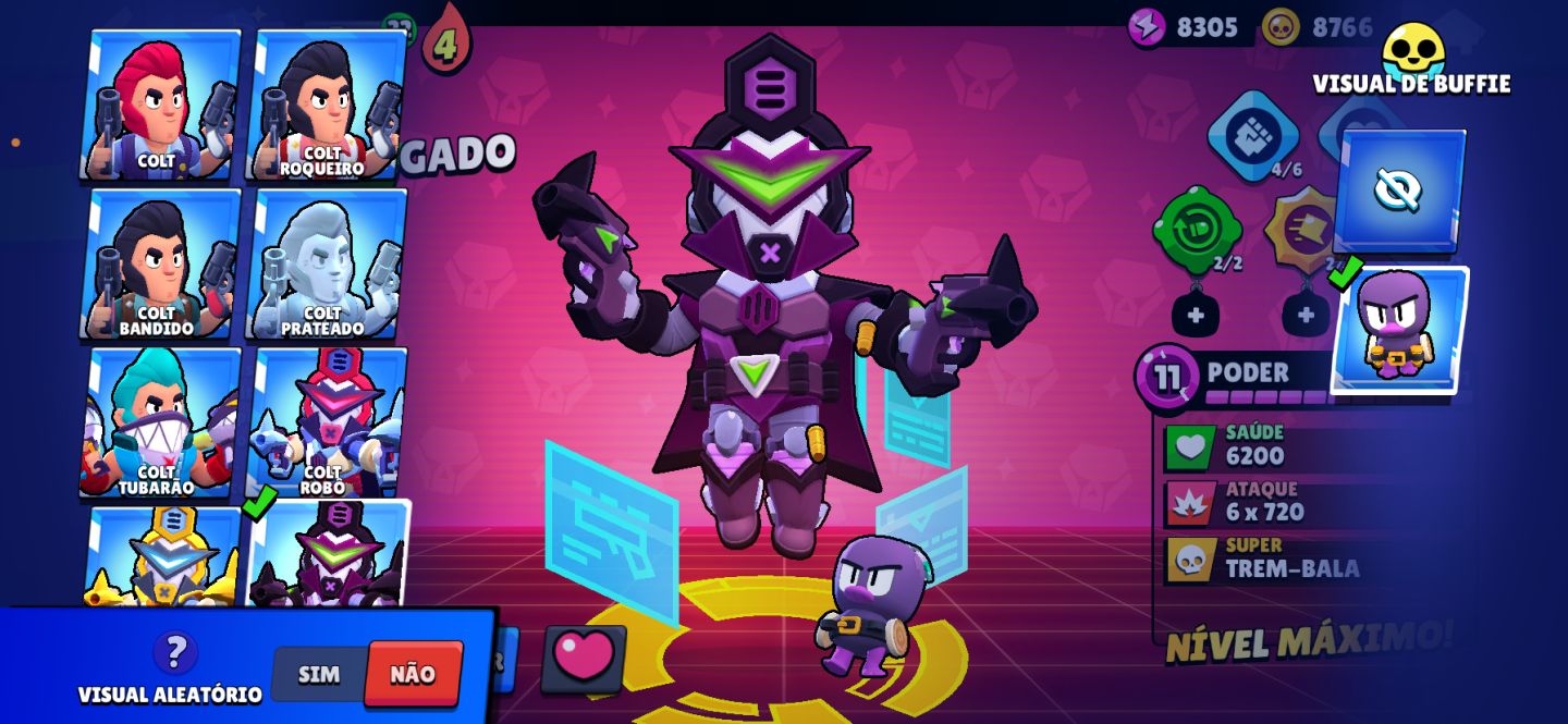 CONTA BRAWL STARS RARA! 19K TROFÉUS, SKINS LENDÁRIAS, PASSES ANTIGOS, COLTPRATA