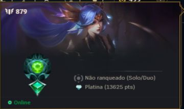CONTA NÍVEL: 639 271 Skins(Unranked (Era Esmeralda))
