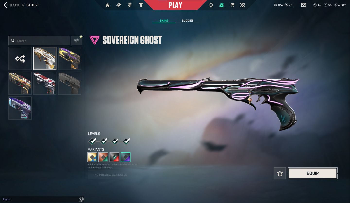 Conta de VALORANT com MUITAS skins (xeno caçadora, prelúdio) R$1400 gastos!