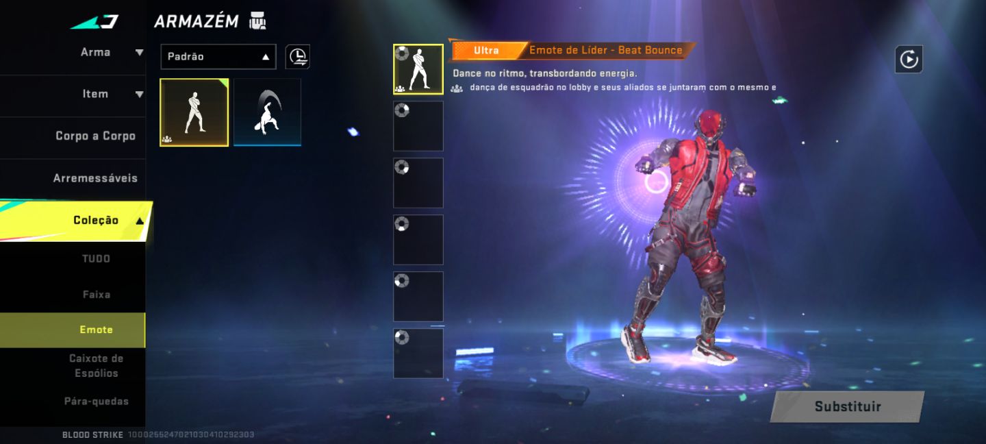 CONTA DE BLOOD STRIKE COM MP5 EMPIRIA + AK-47 TERROR NOTURNO + KATANA!