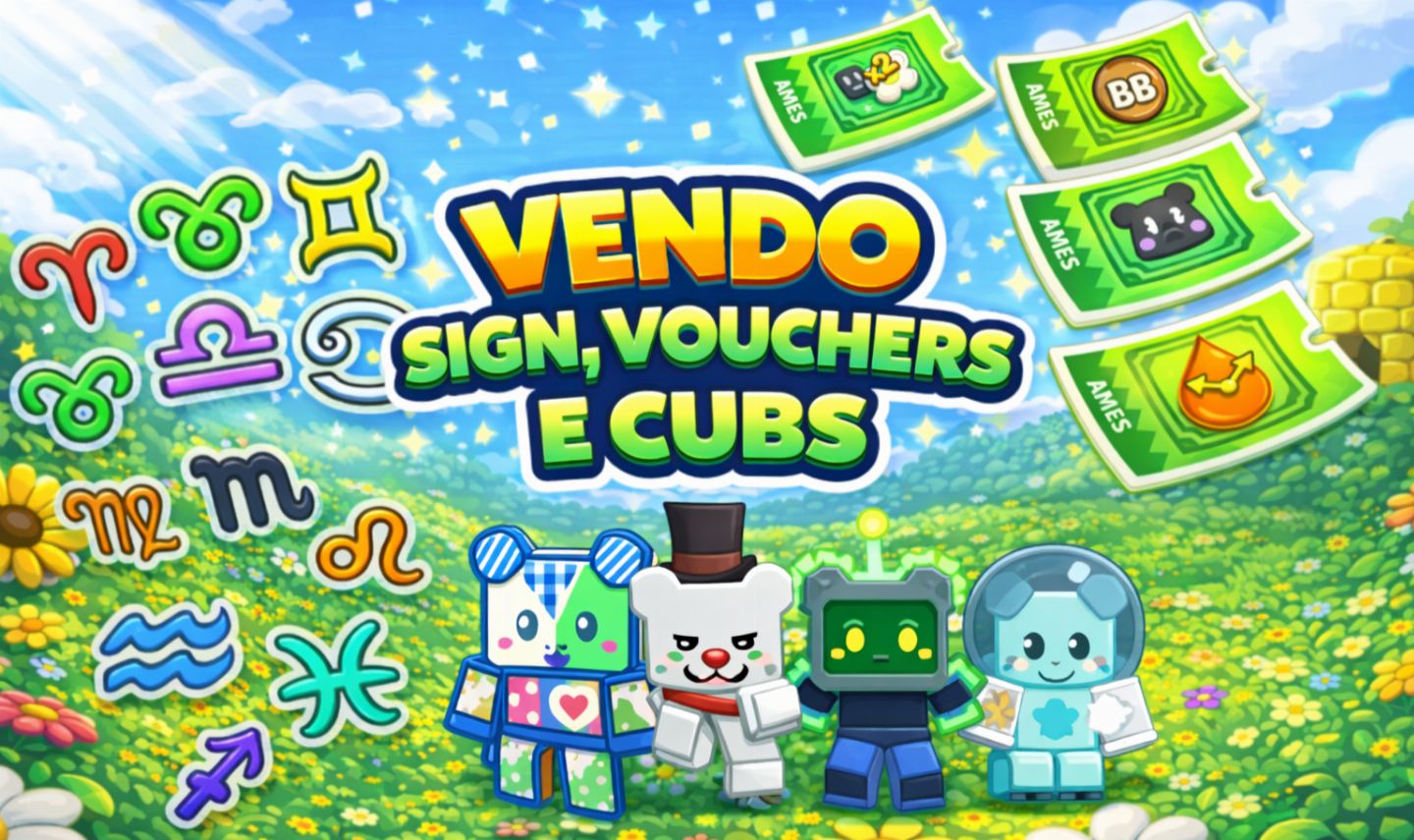 Bee swarm simulator | Sign, vouchers, cubs e Magic beans!