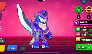 Conta Brawl stars 2018, 19k de trofeus