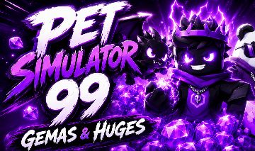 [PROMOÇÃO] Pet Simulator 99 - Gemas e Huges com Desconto